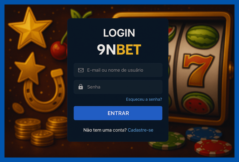 Registro na 9NBET Garante Acesso a uma Vasta Seleção de jogo